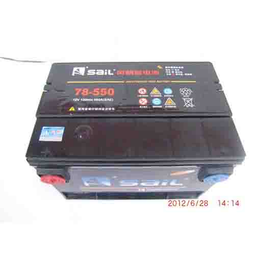 免维护汽车蓄电池-78550